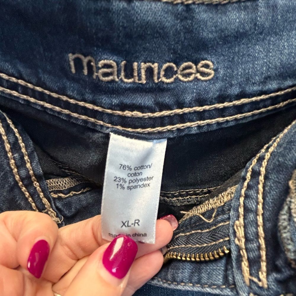 Maurices Faded Blue Skinny Jeans - Picture 5 of 9